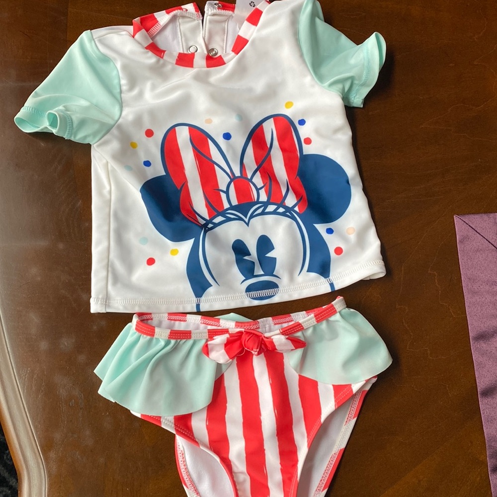 Disney 2 piece bathing suit